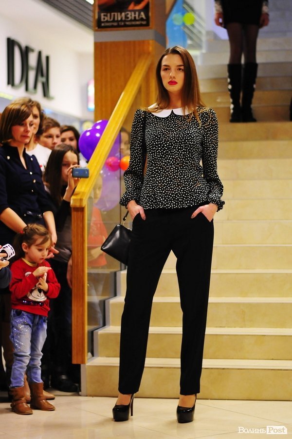 Модний показ у Луцьку. ФОТО*