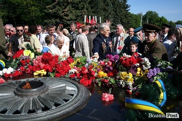 День Перемоги у Луцьку. ФОТО