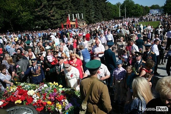 День Перемоги у Луцьку. ФОТО