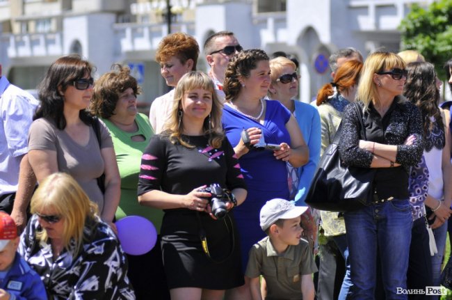 Фото випускного у військовому ліцеї в Луцьку