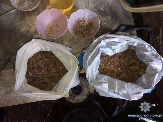 На Волині ліквідували цехи, де обробляли бурштин на експорт