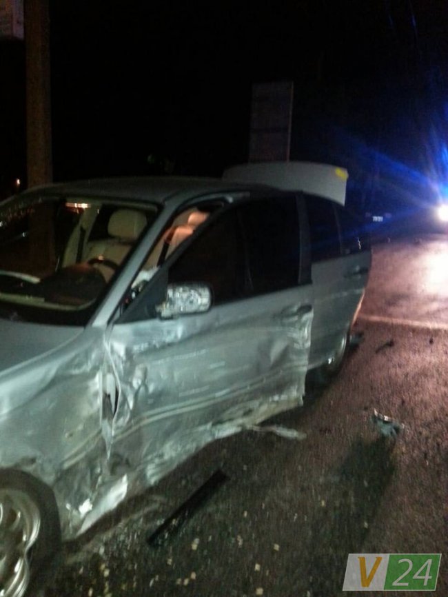 У Луцьку в аварію потрапив скандальний Олександр Волянюк. ФОТО