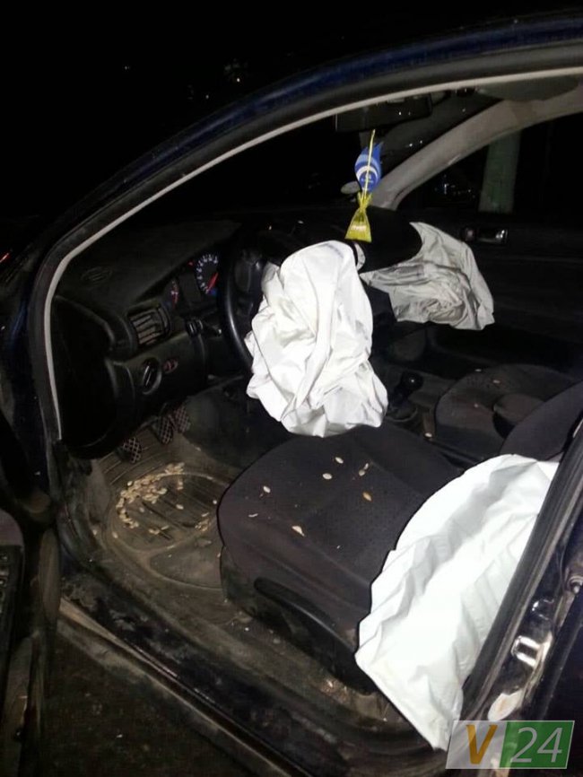 У Луцьку в аварію потрапив скандальний Олександр Волянюк. ФОТО