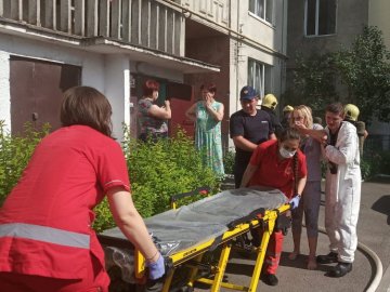 Пожежу у квартирі в Луцьку спричинила газова плита