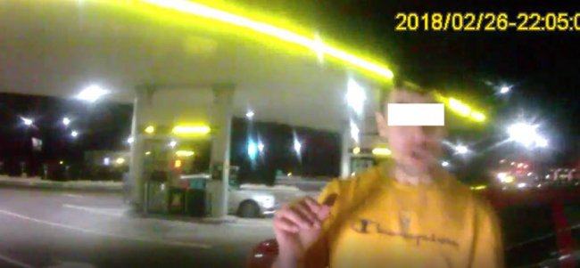 На Волині водій вдарив патрульного на очах у дитини та дружини. ФОТО