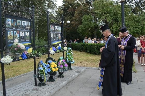 У Ковелі вшанували пам'ять загиблих під Іловайськом