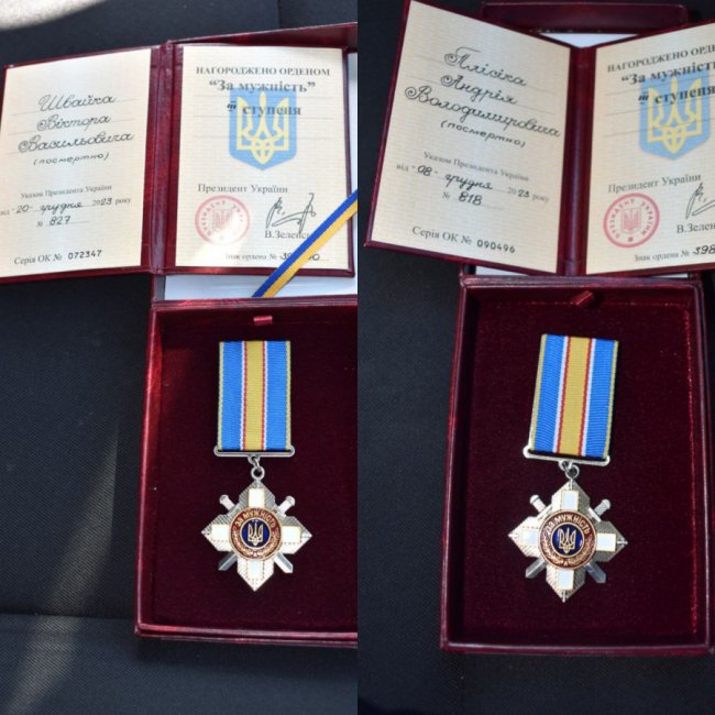 На Волині рідним полеглих Героїв вручили їхні посмертні ордени