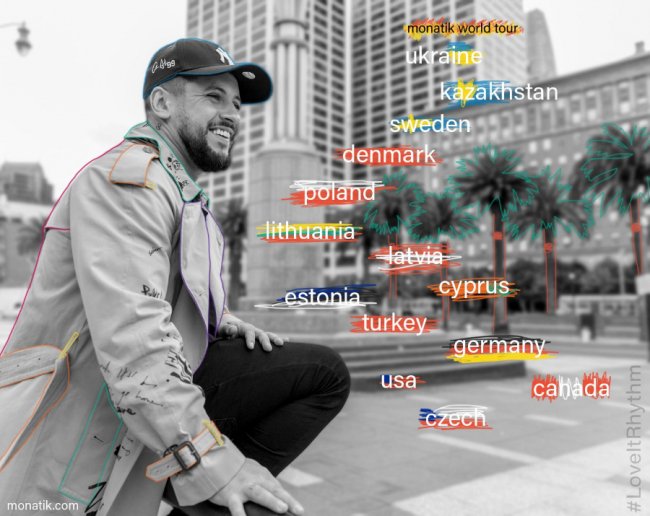 MONATIK підкорить понад 20 країн своїм новим концертним шоу