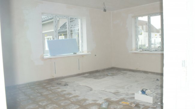 Показали, як у місті на Волині будують дитячий будинок сімейного типу. ФОТО