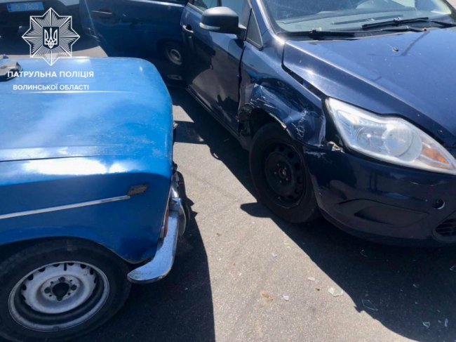 У Луцьку на Львівській – ДТП: зіткнулися два втомобілі