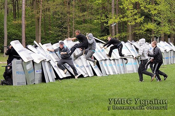 Волинська міліція підготувалася до можливих провокацій на 9 травня. ФОТО