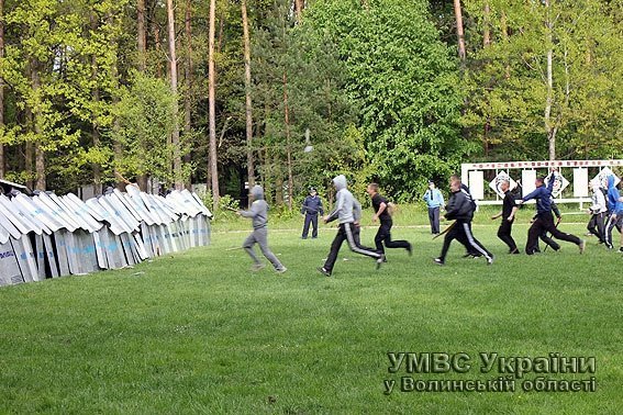 Волинська міліція підготувалася до можливих провокацій на 9 травня. ФОТО