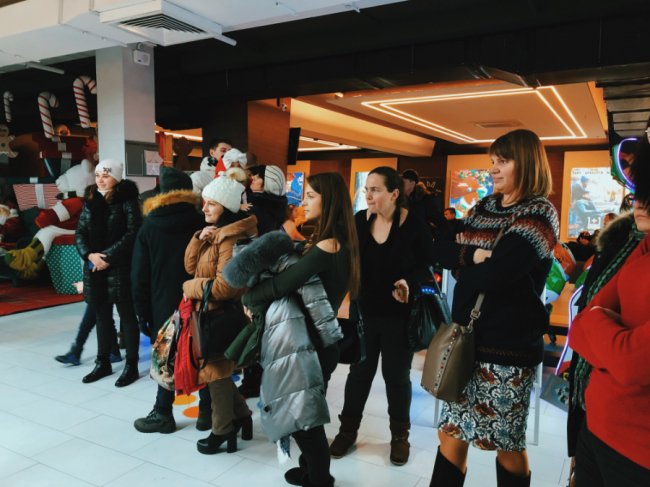 У «Промені» влаштували дитячі розваги до Різдва*