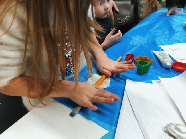 У «Промені» влаштували дитячі розваги до Різдва*