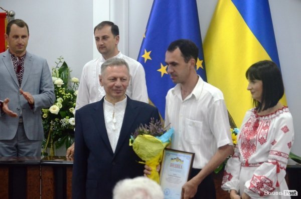 Кого нагороджували в Луцькраді. ФОТО