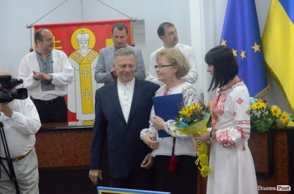 Кого нагороджували в Луцькраді. ФОТО