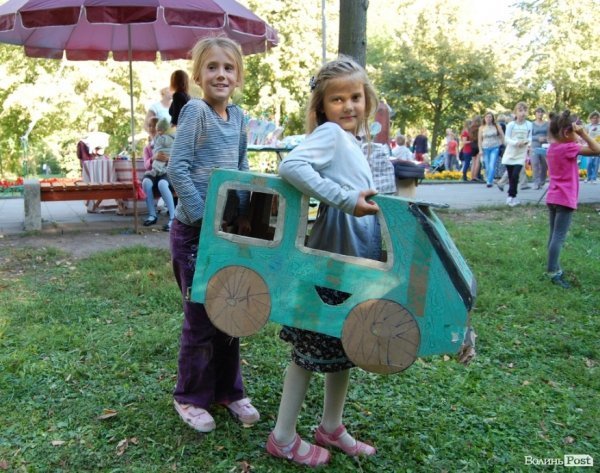 Дитяче екологічне містечко в Луцьку. ФОТО