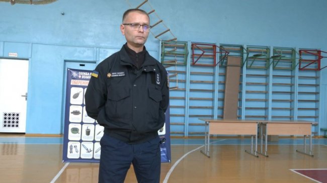 У луцькому ліцеї для школярів провели урок із мінної безпеки