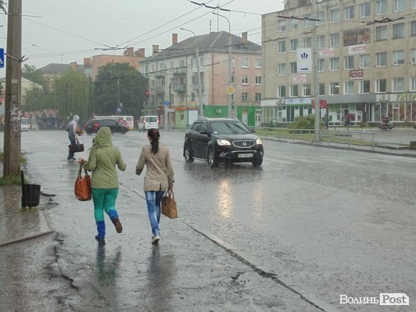 «Потоп» у Луцьку. ФОТО