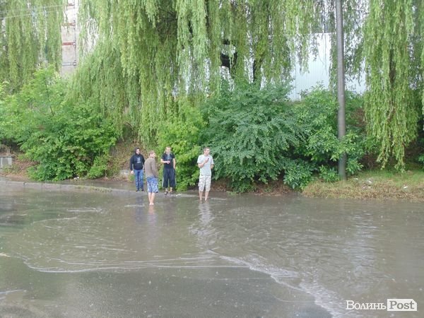 «Потоп» у Луцьку. ФОТО