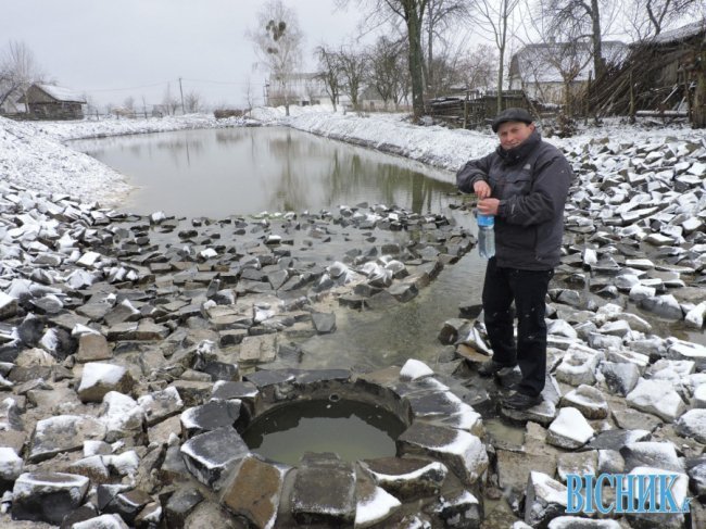 Волинське джерело зцілює сріблом