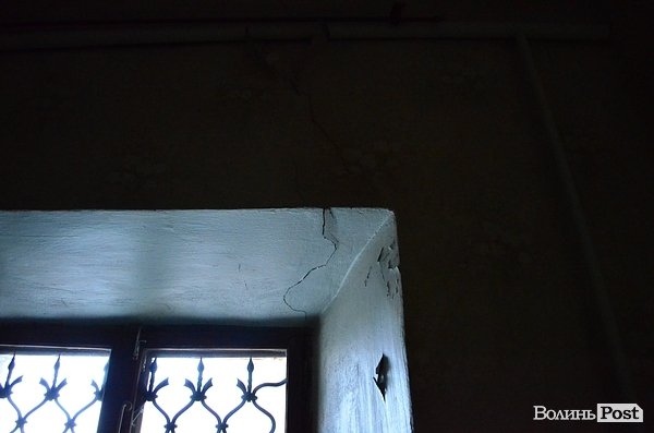 У Луцьку будинок Косачів тріщить по швах. ФОТО