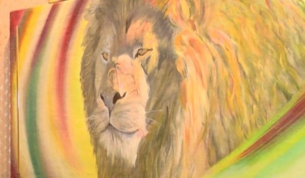  Нововолинський художник презентував персональну виставку