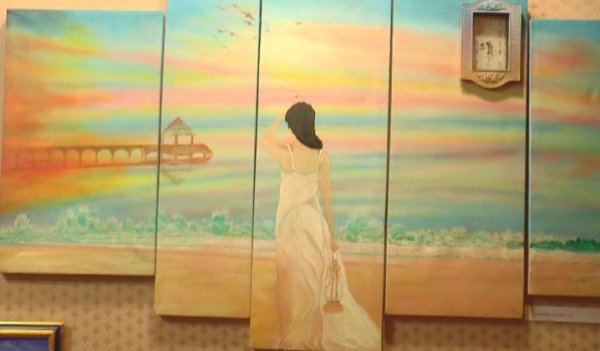  Нововолинський художник презентував персональну виставку