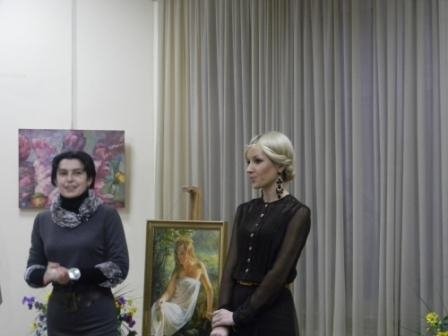 На Волині виставку картин відкривали під музику. ФОТО