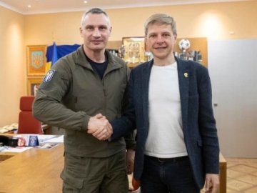 «Співпраця тільки зміцнюється»: Кличко зустрівся з мером литовського Вільнюса. ФОТО