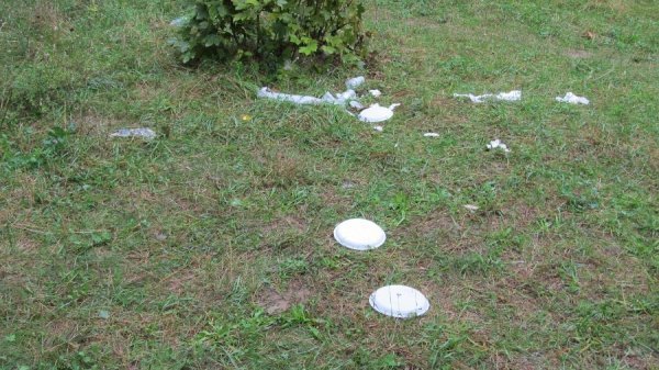 Луцький парк завалили сміттям. ФОТО