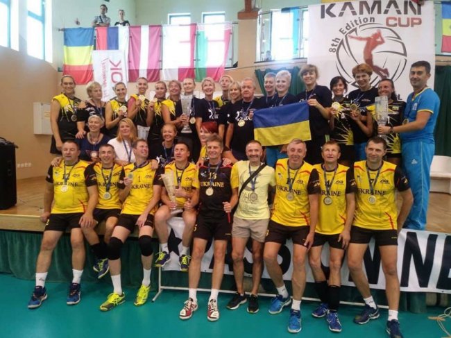 Лучани у складі збірної вибороли «золото» на змаганнях з волейболу. ФОТО