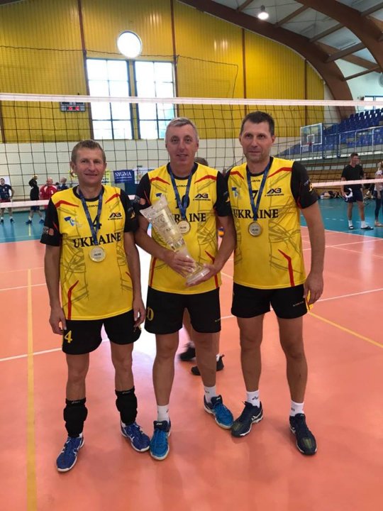 Лучани у складі збірної вибороли «золото» на змаганнях з волейболу. ФОТО