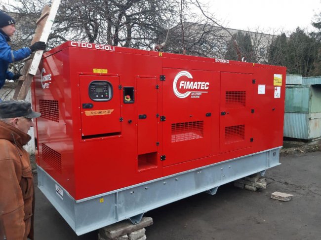 Луцька громада отримала 2 потужні генератори від партнерів з Бельгії. ФОТО