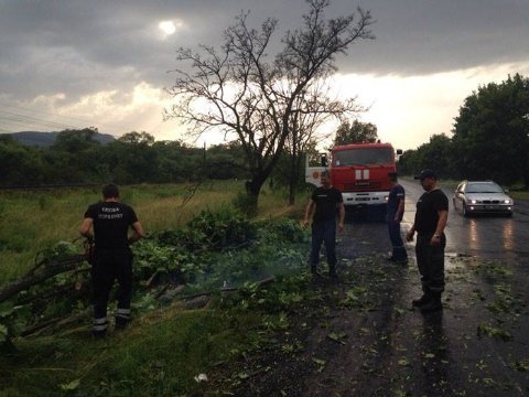 На заході України потужний вітер пошкодив понад 6 тисяч покрівель. ФОТО