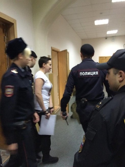 У Москві судять Надію Савченко. ФОТО