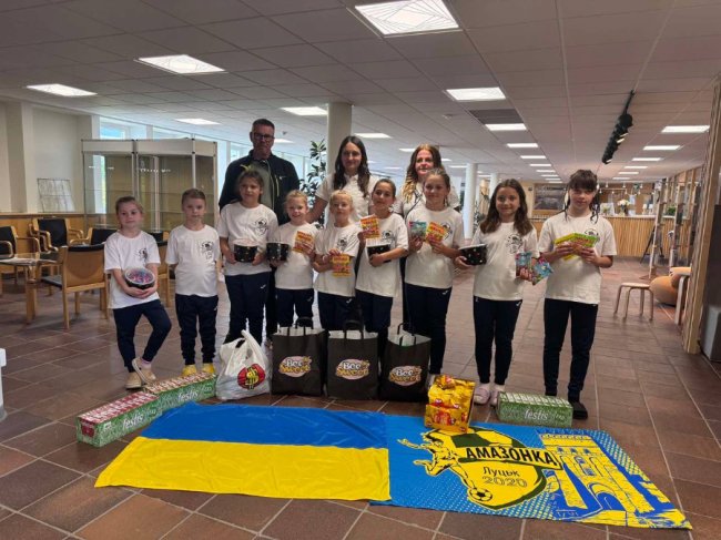 Дівчача футбольна команда з Луцька «Амазонка» підкорила Швецію