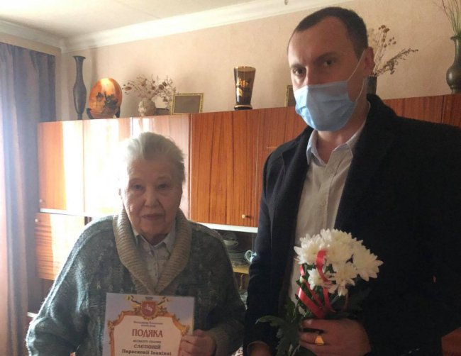 Волинянка відзначила 90-річний ювілей