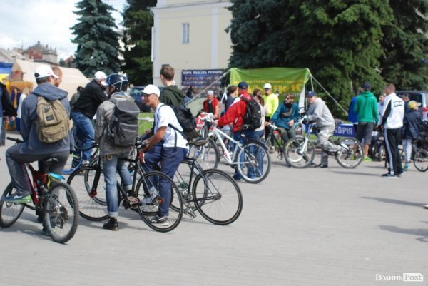 «Велоатлетичний» пробіг Луцьком. ФОТО
