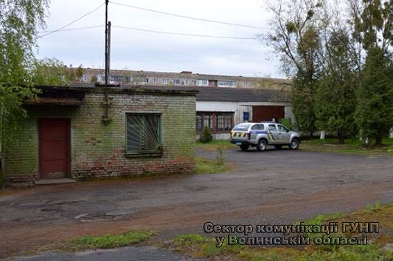 На Волині злодії обікрали підприємство. ФОТО