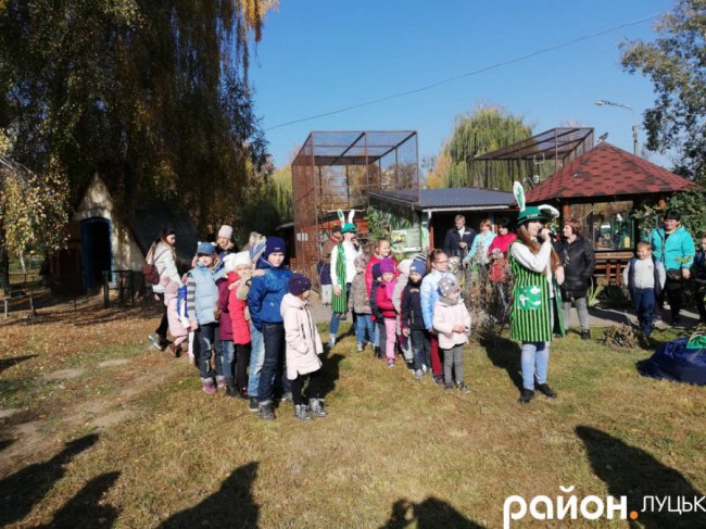 Як у луцькому звіринці відзначали Свято гарбуза. ФОТО