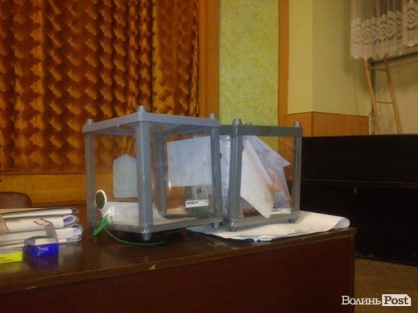 Скриньки для голосування вдома на дільниці № 19011