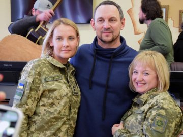 Гурт «Друга Ріка» приїхав до Луцька, щоб виступити для прикордонників. ФОТО, ВІДЕО