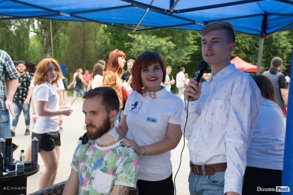 Визначили найбородатішого красеня Луцька. ФОТО