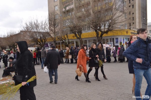 Лучани святкували Вербну неділю. ФОТО