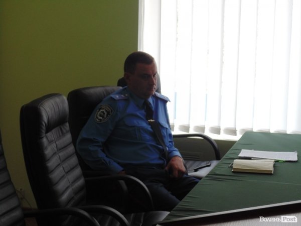 Начальник ДАІ Волині поїхав у Донецьк