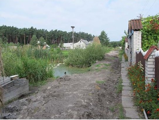 У Ківерцях на дорозі викопали став. ФОТО