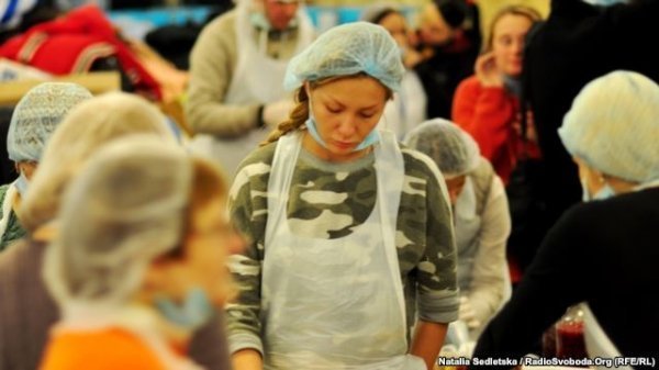 Кухня Євромайдану в Києві. ФОТО