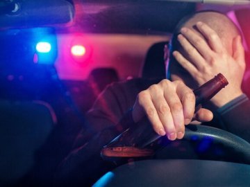 На Волині нетверезого керманича оштрафували на 17 тисяч гривень 