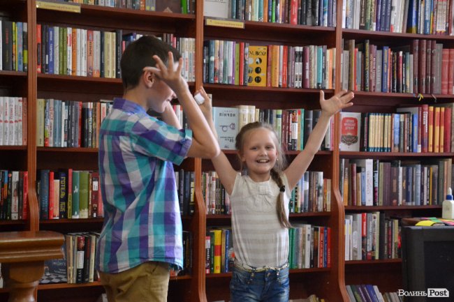 Квест у Луцьку: як діти «розносили» книгарню